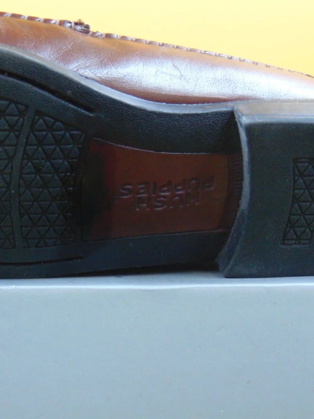Vintage Hush Puppies San Remo II Mens Woven Leather Tassel Loafers